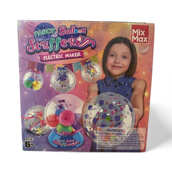 MIX MAX Fancy Balloon Stuffer Toy Electric Maker/Decoration Craft Set - Picture 5 of 6